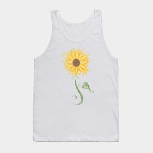 Sunflower Tank Top